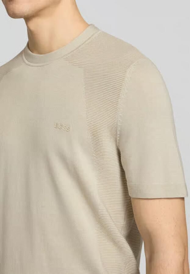BOSS Green regular fit t-shirt van katoenmix model 'MOMENTUM-LITE'