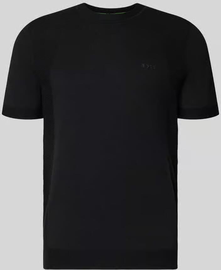 BOSS Green regular fit t-shirt van katoenmix model 'MOMENTUM-LITE' - Foto 2