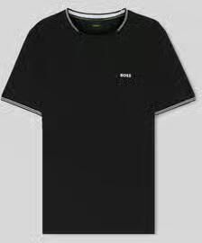 BOSS Green regular fit T-shirt van katoenmix model 'TAUL ' - Foto 3