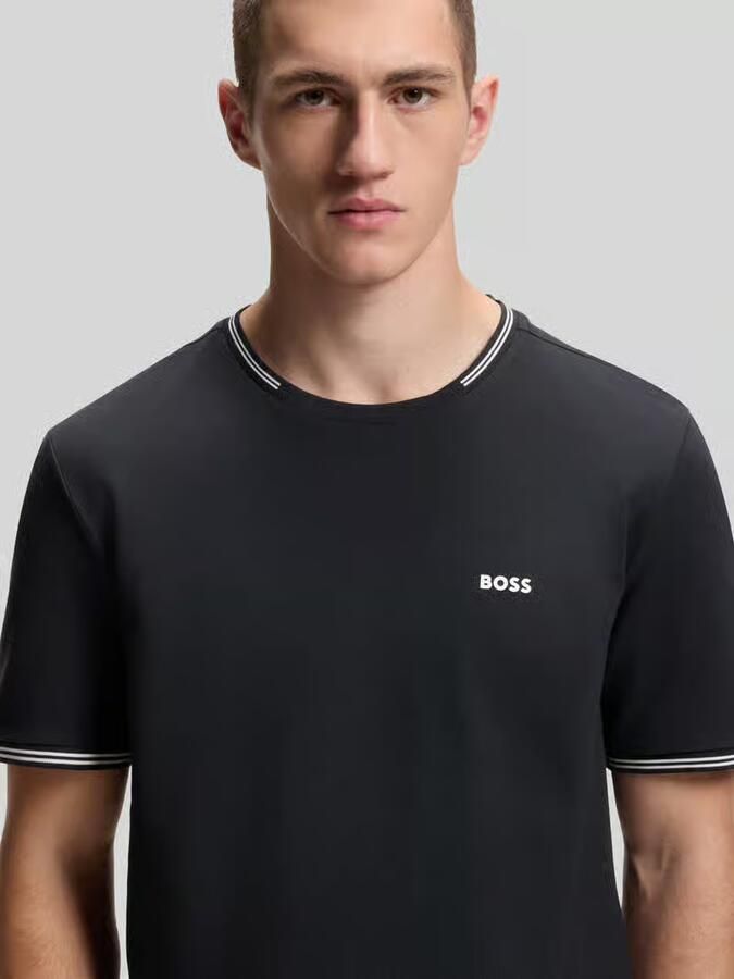 BOSS GREEN T-shirt Taul van zacht stretch-katoen-piqué regular fit - Foto 2