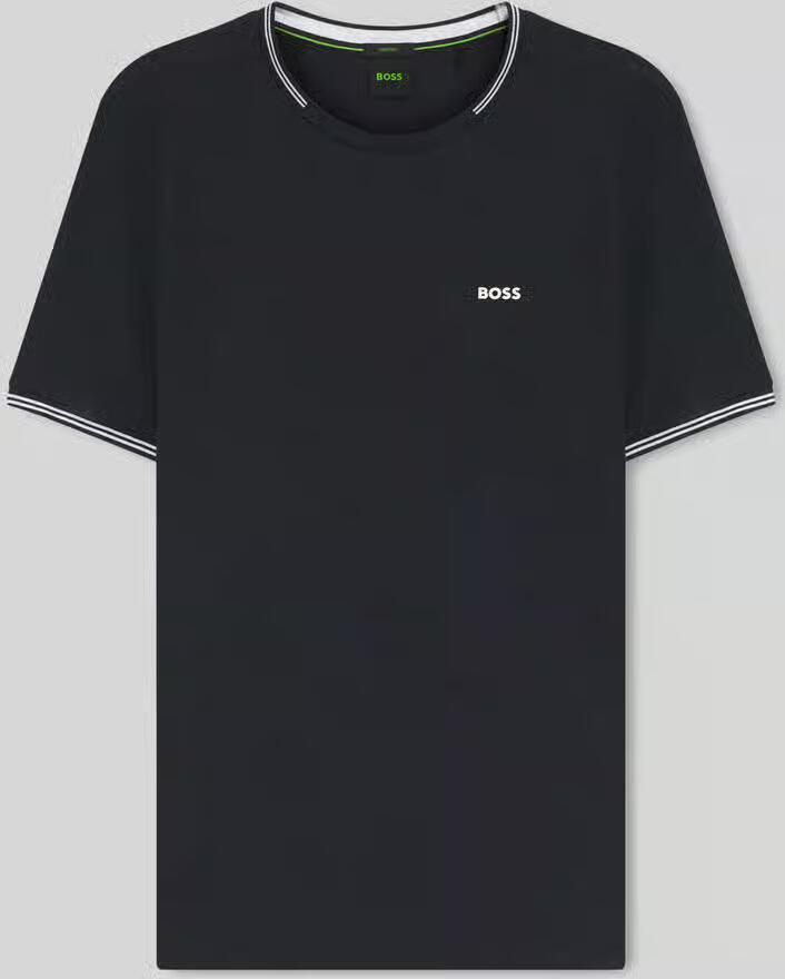 BOSS GREEN T-shirt Taul van zacht stretch-katoen-piqué regular fit