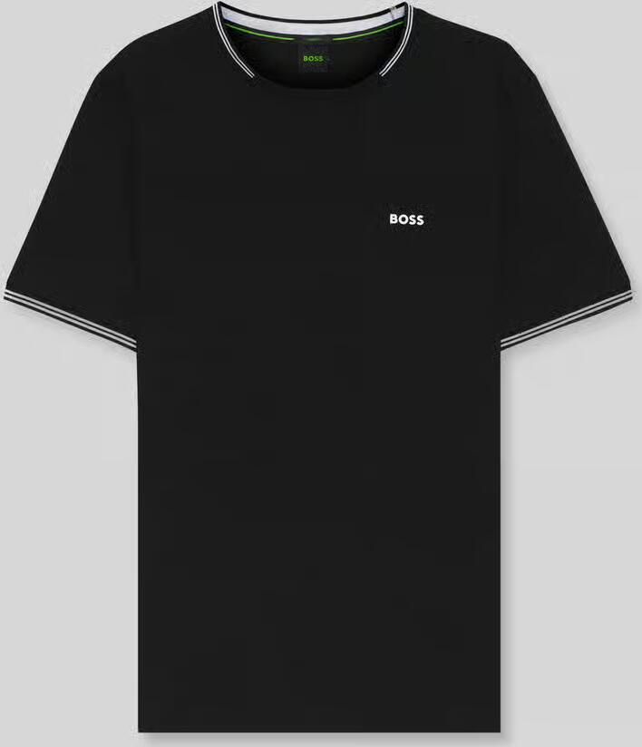 BOSS Green regular fit T-shirt van katoenmix model 'TAUL ' - Foto 3