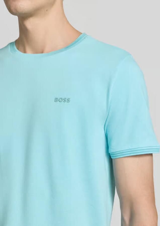 BOSS Green regular fit T-shirt van katoenmix model 'TAUL '