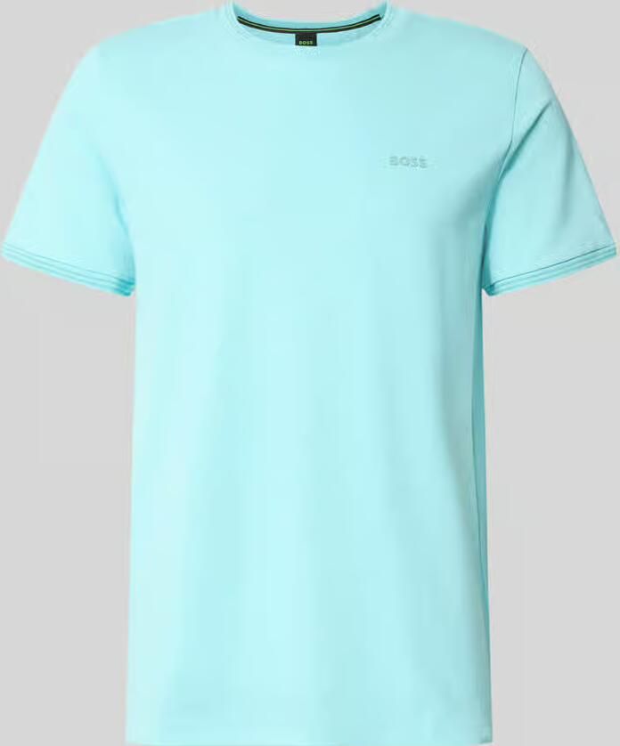 BOSS Green regular fit T-shirt van katoenmix model 'TAUL ' - Foto 2