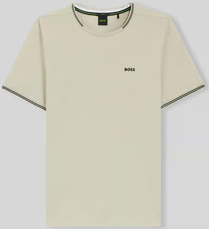 BOSS Green regular fit T-shirt van katoenmix model 'TAUL ' - Foto 2