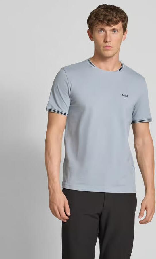 BOSS GREEN T-shirt Taul van zacht stretch-katoen-piqué regular fit - Foto 7