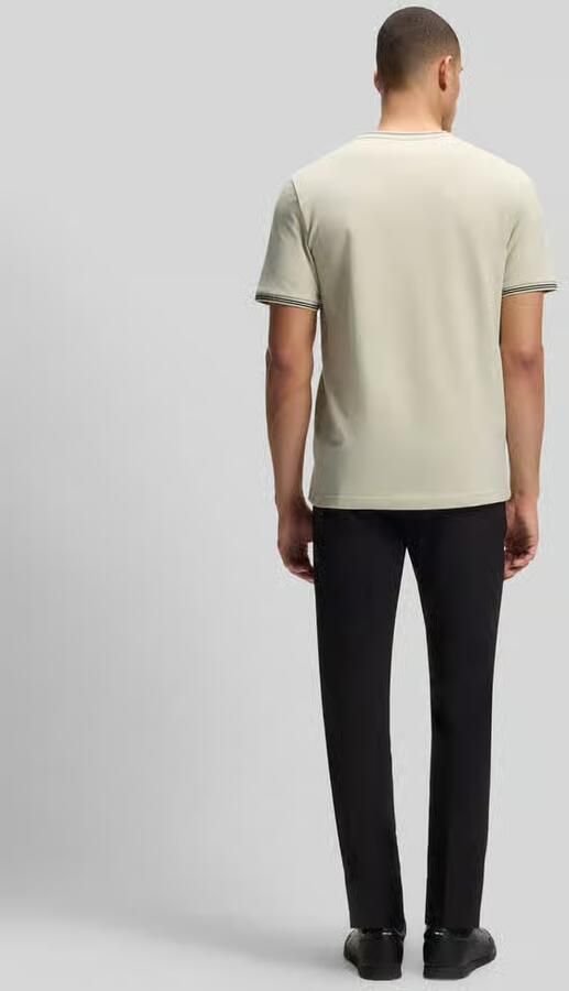 BOSS Green regular fit T-shirt van katoenmix model 'TAUL '