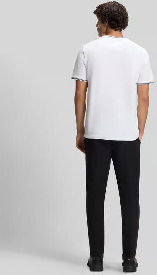 BOSS GREEN T-shirt Taul van zacht stretch-katoen-piqué regular fit