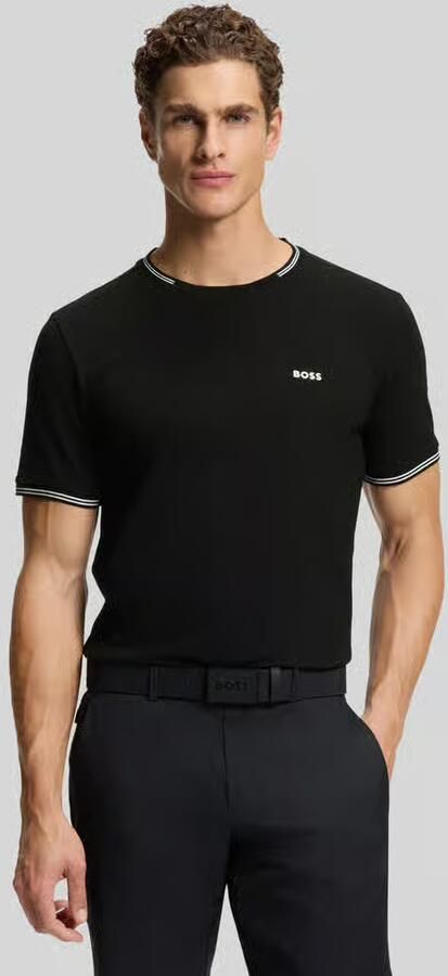 BOSS Green regular fit T-shirt van katoenmix model 'TAUL ' - Foto 5