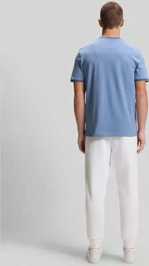 BOSS Green regular fit T-shirt van katoenmix model 'TAUL' - Foto 2