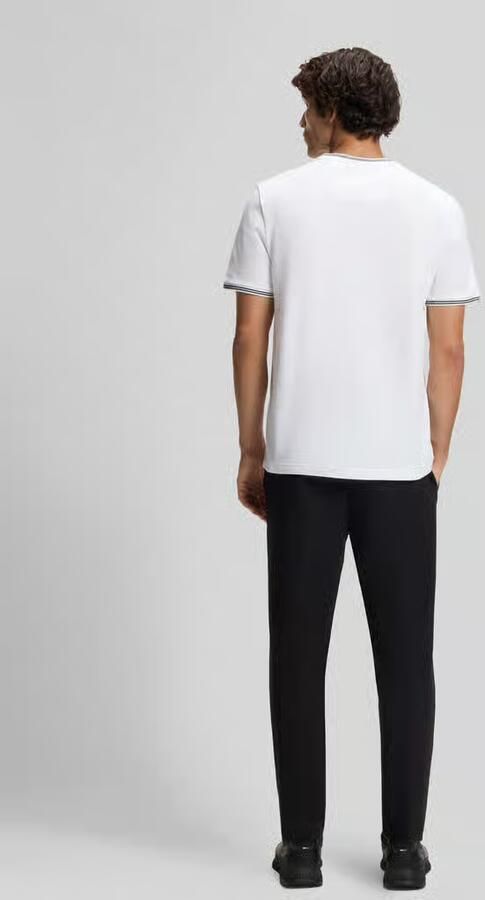 BOSS GREEN T-shirt Taul van zacht stretch-katoen-piqué regular fit - Foto 2