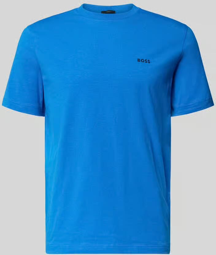 BOSS Green Regular fit T-shirt van katoenmix model 'TEE' - Foto 2