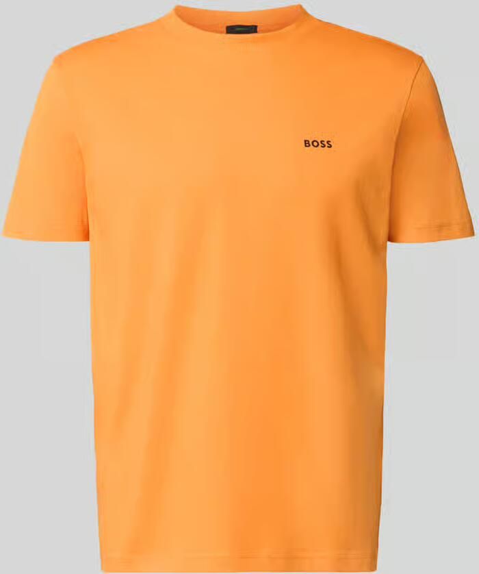 BOSS Green Regular fit T-shirt van katoenmix model 'TEE' - Foto 2