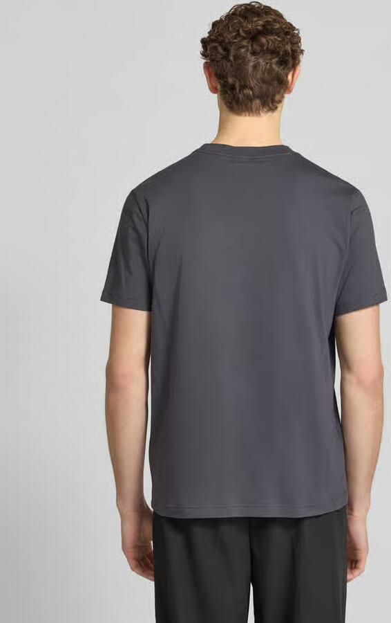 BOSS Green Regular fit T-shirt van katoenmix model 'TEE' - Foto 4