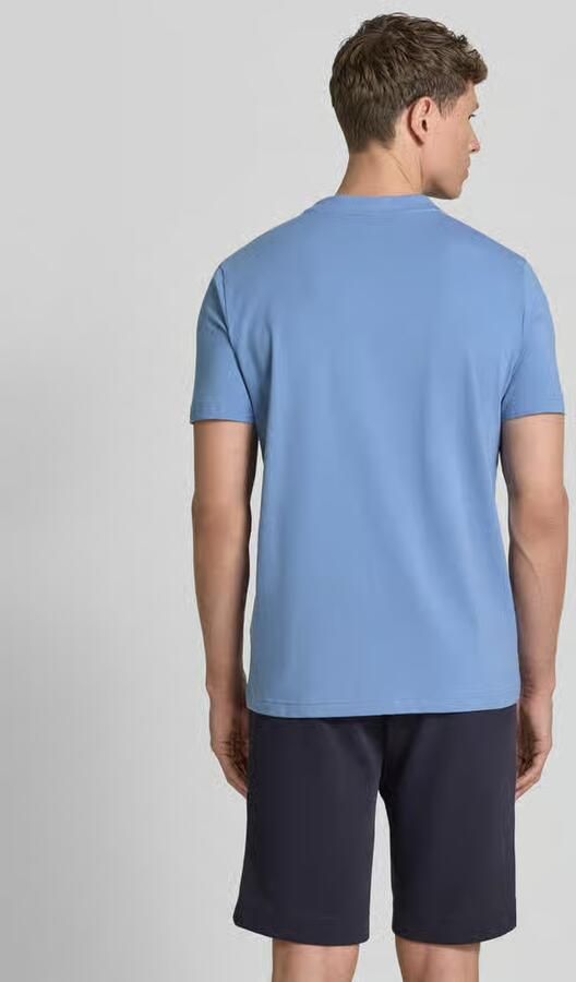 BOSS Green Regular fit T-shirt van katoenmix model 'TEE' - Foto 5