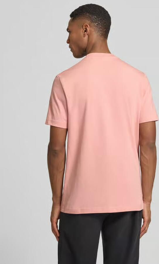 BOSS Green Regular fit T-shirt van katoenmix model 'TEE' - Foto 2