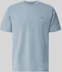 BOSS Green Regular fit t-shirt van katoenmix model 'TS_Union Tape'