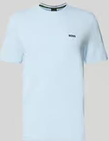 BOSS Green regular fit T-shirt van katoenpiqué model 'TS_PIQUE'