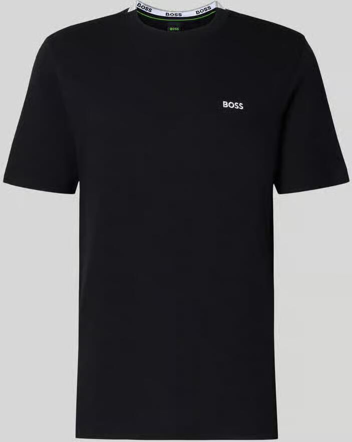 BOSS Green regular fit T-shirt van katoenpiqué model 'TS_PIQUE' - Foto 2