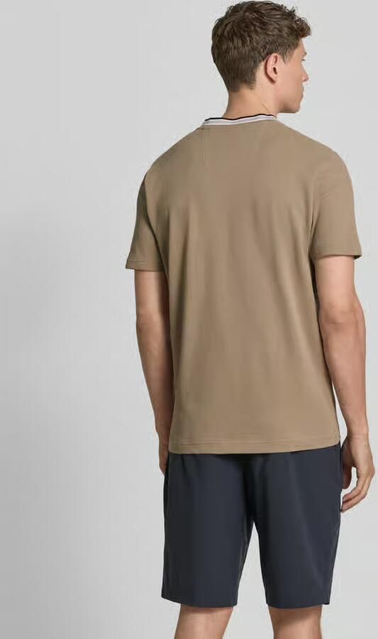 BOSS Green regular fit T-shirt van katoenpiqué model 'TS_PIQUE' - Foto 2