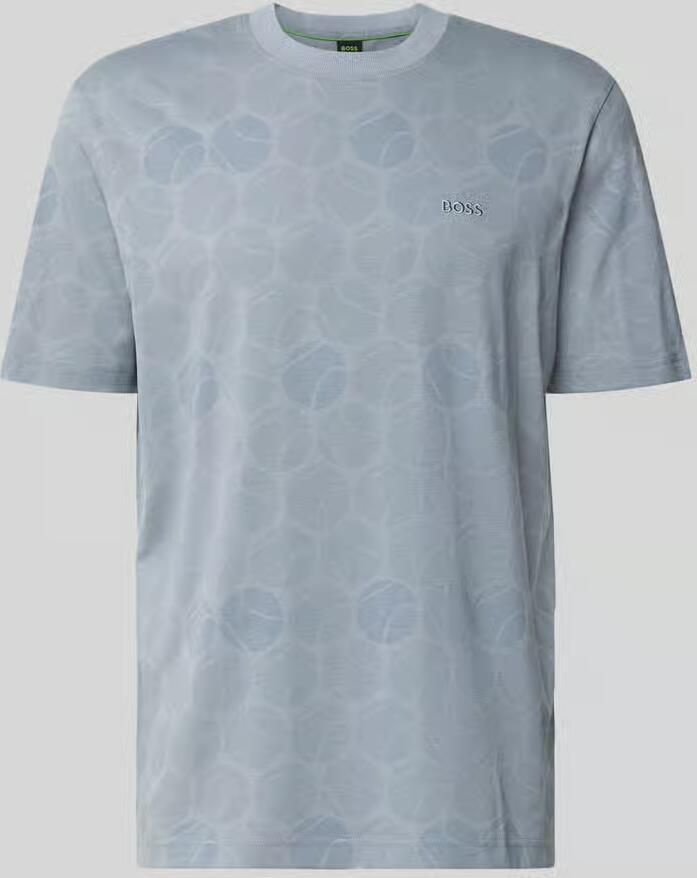 BOSS Green Regular fit t-shirt van puur katoen
