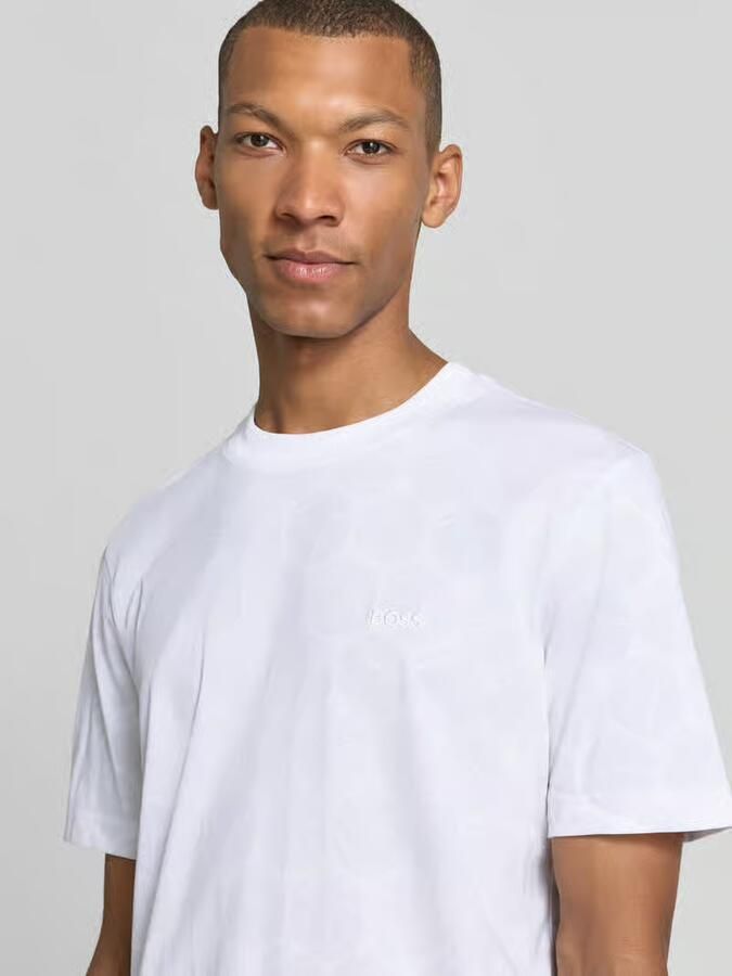 BOSS Green Regular fit t-shirt van puur katoen - Foto 2