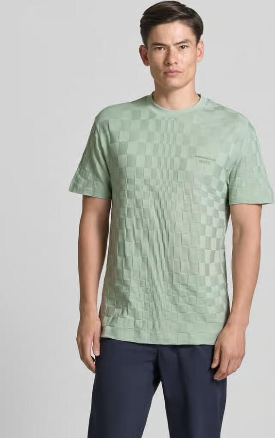 BOSS Green regular fit T-shirt van puur katoen model 'PS SPIRIT70' X PORSCHE - Foto 4