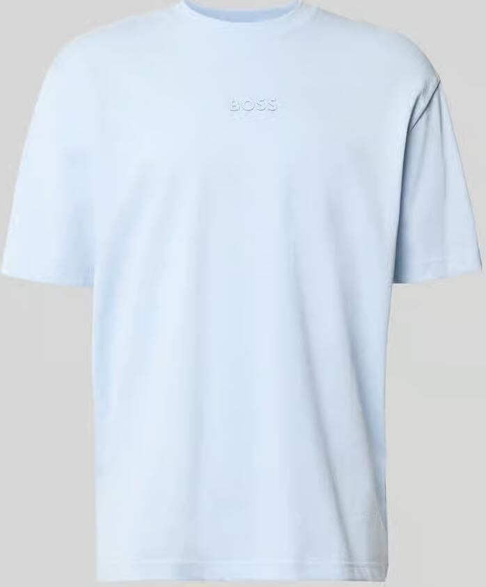BOSS Green regular fit T-shirt van puur katoen model 'TEE 10' - Foto 2
