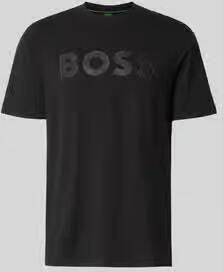 BOSS Green regular fit T-shirt van puur katoen model 'TS_STRUCTURE LOGO 1027473' - Foto 2