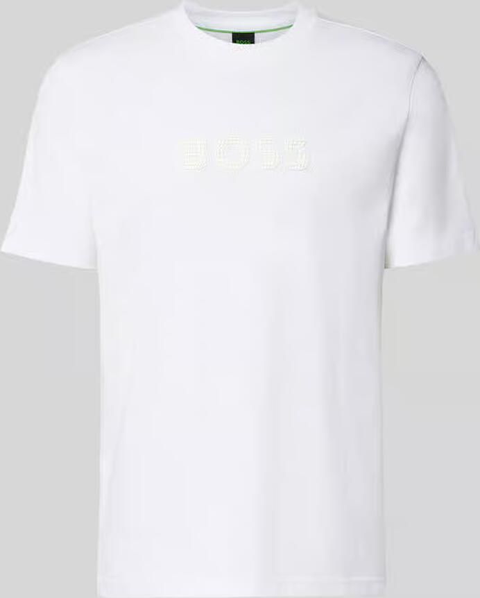 BOSS Green Regular fit T-shirt van puur katoen Model 'TS_TERRACE' - Foto 2
