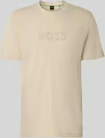 BOSS Green Regular fit T-shirt van puur katoen Model 'TS_TERRACE' - Foto 5