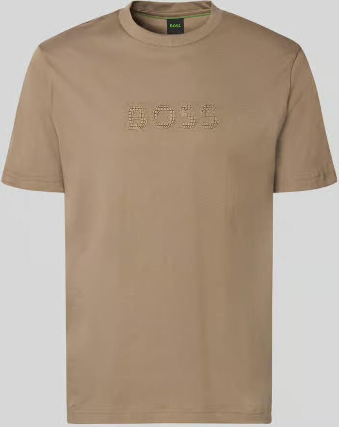 BOSS Green Regular fit T-shirt van puur katoen Model 'TS_TERRACE' - Foto 2