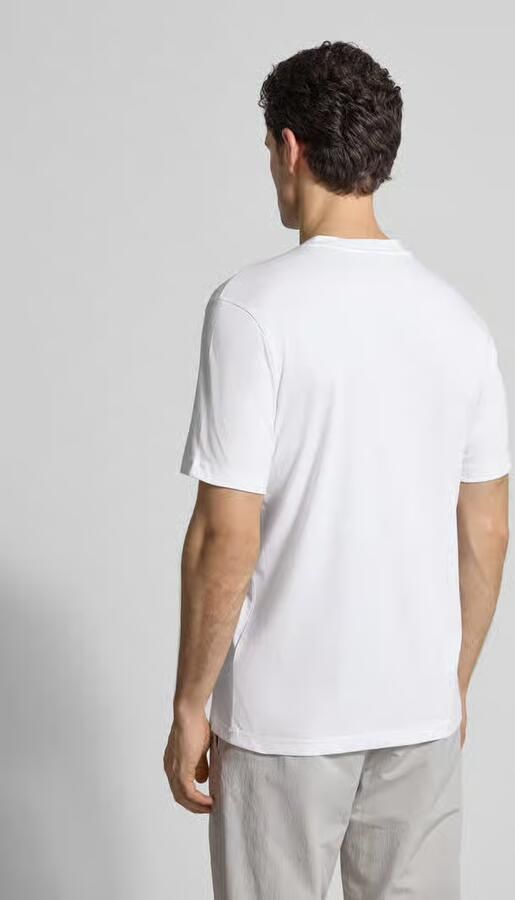 BOSS Green Regular fit T-shirt van puur katoen Model 'TS_TERRACE' - Foto 3