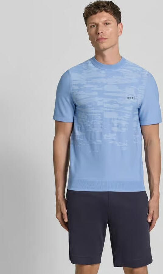 BOSS Green regular fit T-shirt van viscosemix model 'KN_Globe TS' - Foto 2