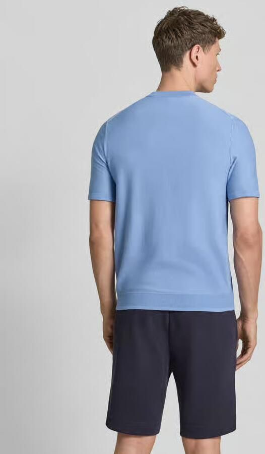 BOSS Green regular fit T-shirt van viscosemix model 'KN_Globe TS' - Foto 3