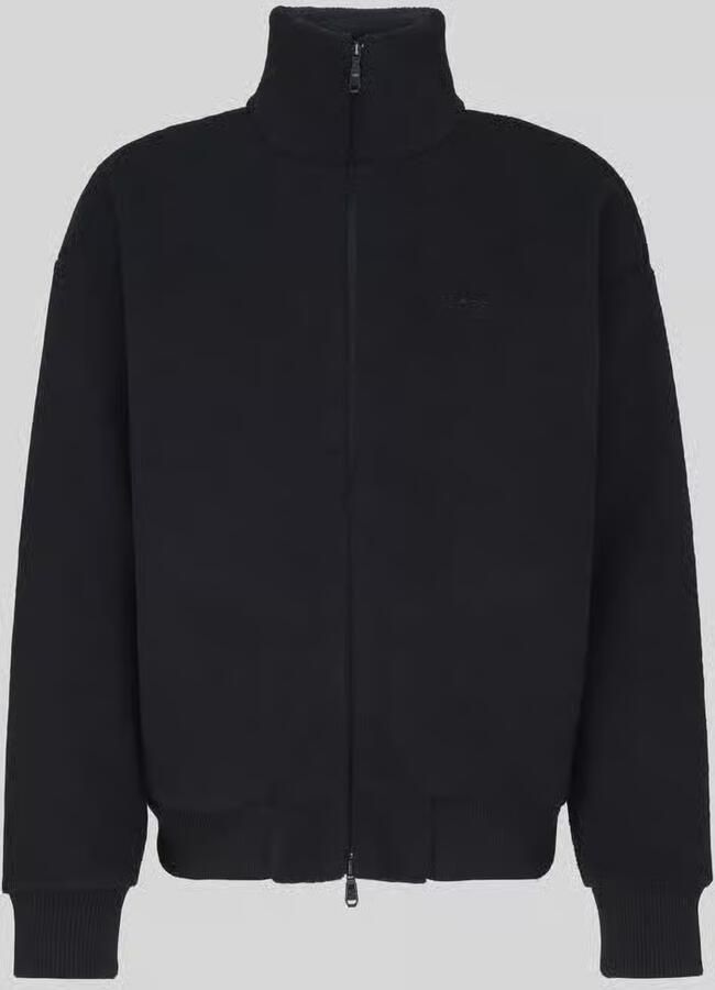 BOSS Green regular fit teddyjack met tweewegsritssluiting