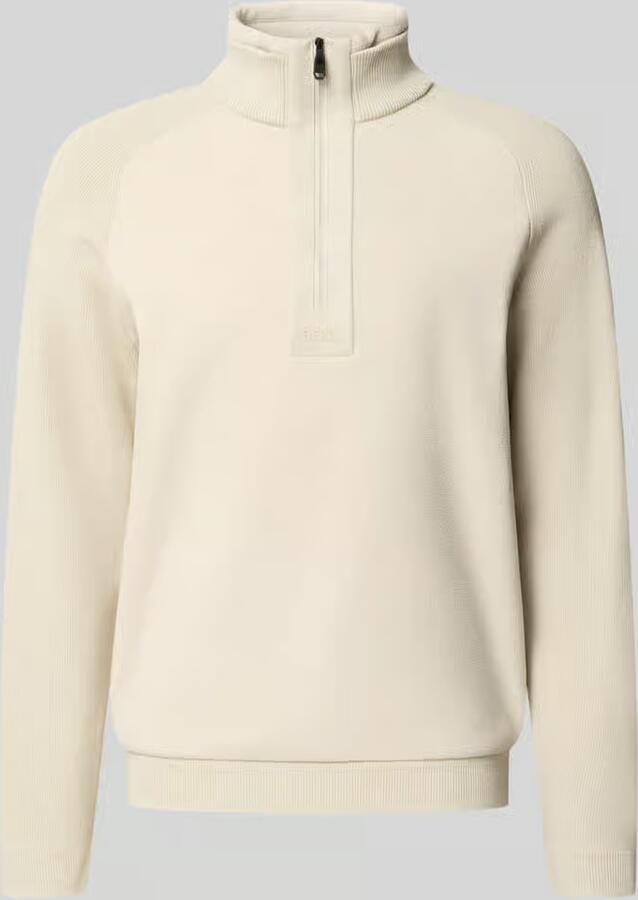 BOSS Green Regular fit teddyjack van viscosemix model 'Teddy'