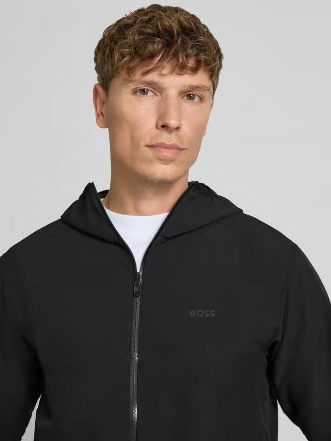 BOSS Green regular fit trainingsjack met capuchon model 'LW_COMMUTERPRO' - Foto 2