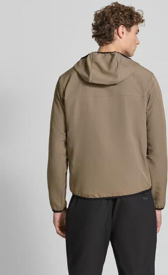 BOSS Green regular fit trainingsjack met capuchon model 'LW_COMMUTERPRO' - Foto 2