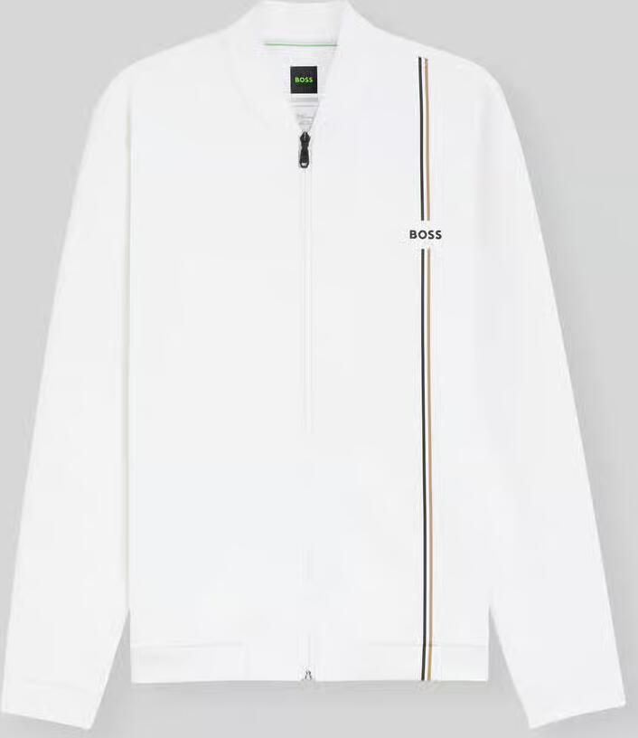 BOSS Green regular fit trainingsjack met logodetails - Foto 2