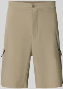 BOSS Green relaxed fit cargoshort met labelschrift Model 'GLOBE CARGO'