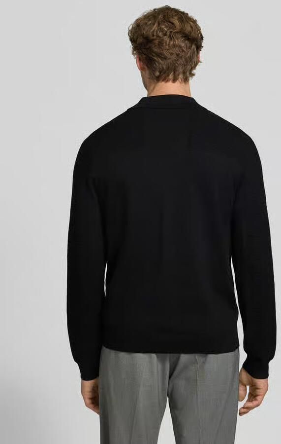 BOSS Green relaxed fit poloshirt met wol model 'KN_Momentum-X PL' - Foto 2