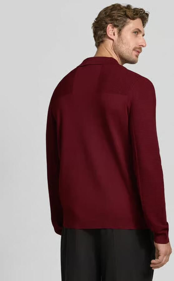BOSS Green relaxed fit poloshirt met wol model 'KN_Momentum-X PL' - Foto 3
