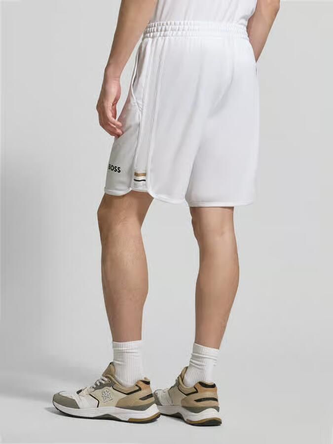 BOSS Green relaxed fit sport-short met logoprint model 'SH_TOC SPIN 9 INCH' - Foto 2