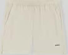 BOSS Green relaxed fit sportshorts met elastische band