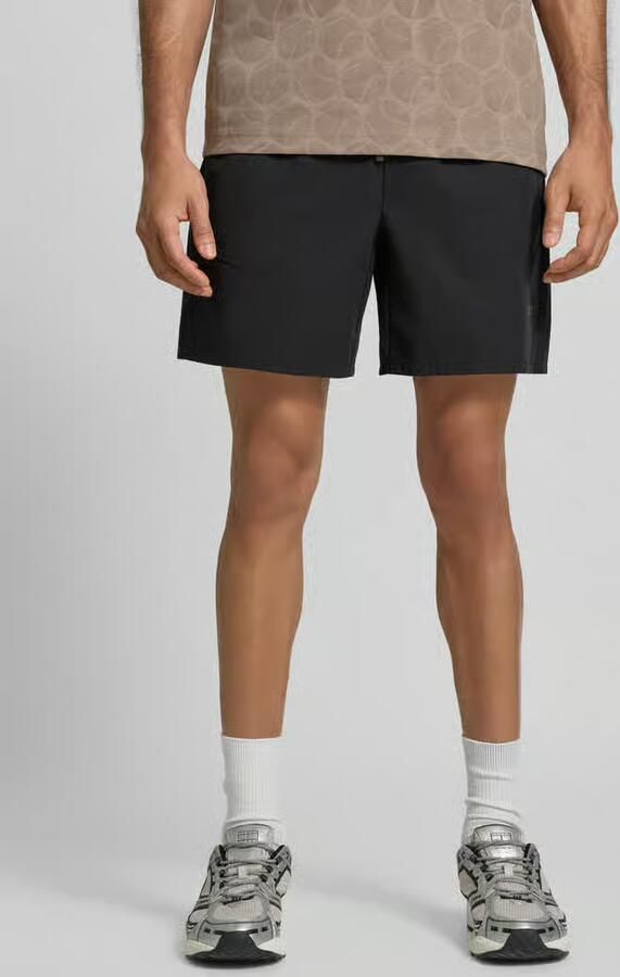 BOSS Green relaxed fit sportshorts met elastische band - Foto 2