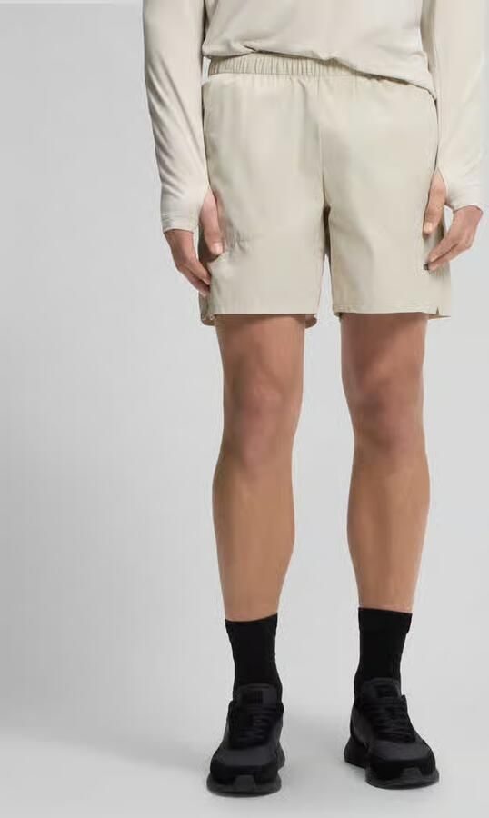 BOSS Green relaxed fit sportshorts met elastische band - Foto 2
