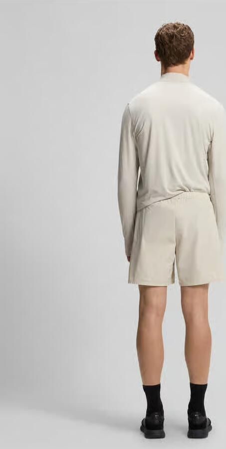 BOSS Green relaxed fit sportshorts met elastische band - Foto 3