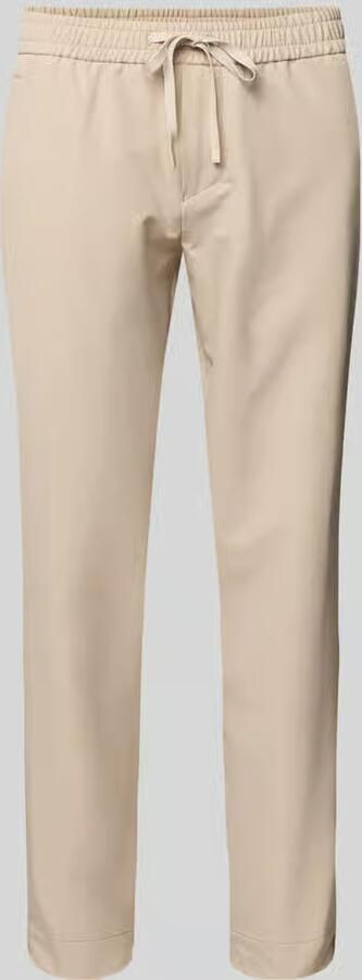 BOSS Green Relaxed fit stoffen broek met elastische band model 'T_Flex' - Foto 2
