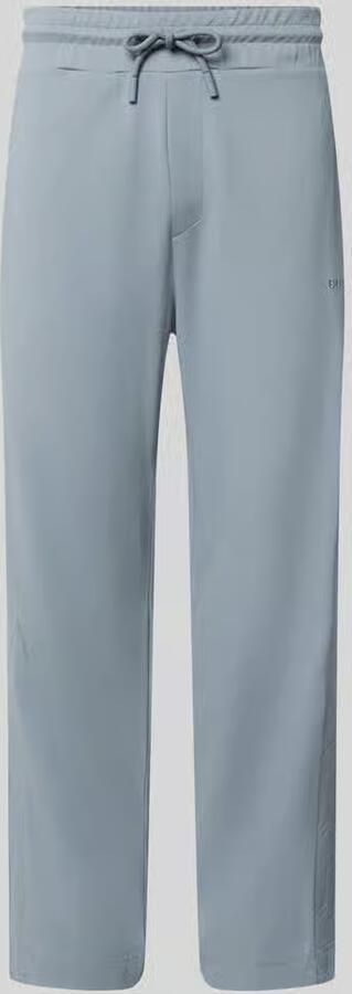 BOSS Green Relaxed fit sweatbroek van viscosemix model 'JT_Union Tape Hurley'